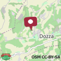 Mapa Casa Dozza