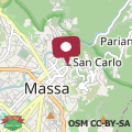 Karte Casa Due Cuori - Massa Centro
