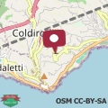 Map Casa Egle by Quokka 360 - Apartment with garden & parking above Sanremo