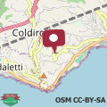 Karte Casa Egle by Quokka 360 - Apartment with garden & parking above Sanremo
