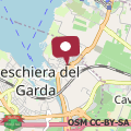 Mapa Casa Elisa, trilocale a Peschiera del Garda