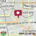 Karte Casa Enea - Porta Romana M3 Metro