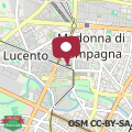 Mapa Casa eNNe, Appartamento Vicino Centro e Juventus Stadium