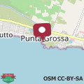 Mapa Casa Ezio 1 fronte mare a Punta Grossa di Punta Prosciutto