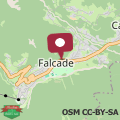 Mapa Casa Falcade