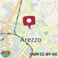 Map CASA FEDORA -Appartamento uso turistico centro storico di Arezzo