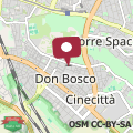 Mappa Casa Fiamma - Metro A Tuscolana