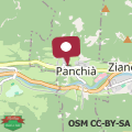 Mapa Casa Fiemme Panchià