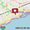 Mapa CASA FIORI - ZONA CENTRALE SANREMO , 7 min DALLE SPIAGGE