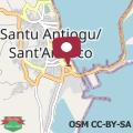 Map Casa Franca - Sant'Antioco a pochi passi dal lungomare - garden, sea and relaxation