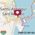 Mapa Casa Franca - Sant'Antioco between garden, sea and relaxation