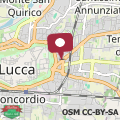 Map Casa Gabriella Lucca
