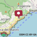 Map Casa Gabry in Lone of Amalfi