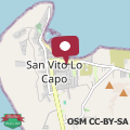 Map Casa Galante San Vito Lo Capo