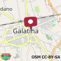 Mappa Au coeur de Galatina