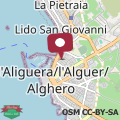 Map Casa Gallura near the Beach