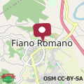 Map Casa Garibaldi - Fiano Romano