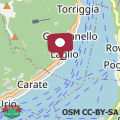 Mapa Casa Gelsomino, Laglio, Lake Como