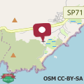 Map Casa Gemelli a pochi passi da spiaggia Su Giudeu Chia