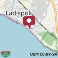 Map Casa Giada fronte mare a due passi da Roma
