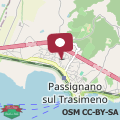 Map Casa Giada sul Lago Trasimeno