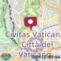 Mapa Casa Gigi al Vaticano