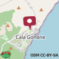 Map Casa Ginepri I Cala Gonone