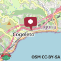 Mapa Casa gioiello al mare Cogoleto