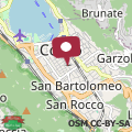 Map Casa Giovio Lake Como