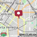 Mapa Casa Giulietta Milano