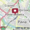 Mapa Casa Golgi - Pavia City - by Host4U