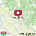 Map Casa Graziella nel Castello di Palazzo d'Assisi
