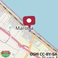 Mapa Casa HAPPINESS vista mare, 50m dal mare