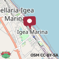 Mapa Casa Igea al mare 26