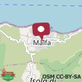 Map Casa Il Girasole, panoramica e a pochi passi dal centro di Malfa