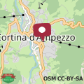 Karte Casa in Centro di Cortina D'Ampezzo