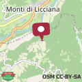 Map Casa in Lunigiana - Ginevra