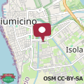 Mappa Casa indipendente a 5 minuti da aeroporto di fiumicino e spiaggia