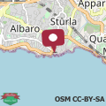 Mapa Casa Iole a Boccadasse - Genovainrelax