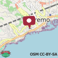 Mapa Casa Irene Sanremo Centro Casino - Happy Rentals