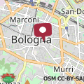 Map Casa Isolani Santo Stefano
