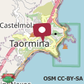 Map Casa Ivi in Taormina city center