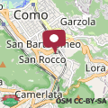 Map Casa Jean Como Centre