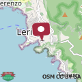 Map Casa La Caletta Lerici