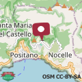 Mapa Casa la noce Positano