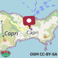 Mapa Casa La Terrazza Capri Island