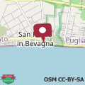 Mappa Casa Laura 1 a soli 20 mt dalla spiaggia di San Pietro in Bevagna