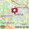 Mappa Casa Lazzaro al centro di Siena