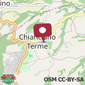 Mapa Casa le Mura chianciano terme