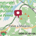 Map Casa Le Querce